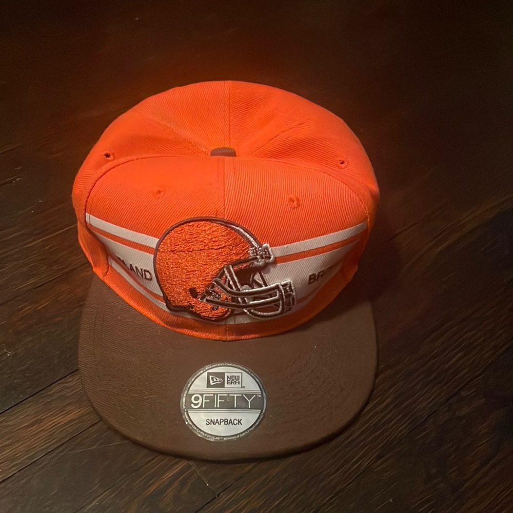 New Era Cleveland Browns Football Hat SnapBack